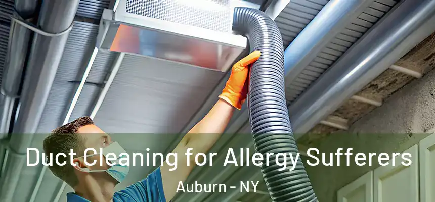 Duct Cleaning for Allergy Sufferers Auburn - NY